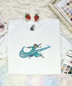 katara avatar anime embroidered shirt jwhwo