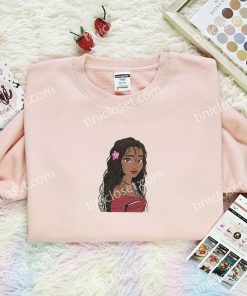 Moana Disney Characters Embroidered Shirt