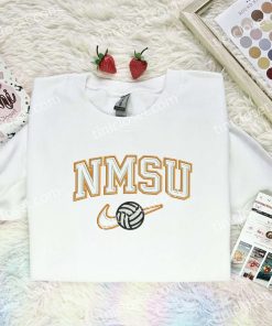 NMSU Volleyball NCAA Sports Embroidered Shirt