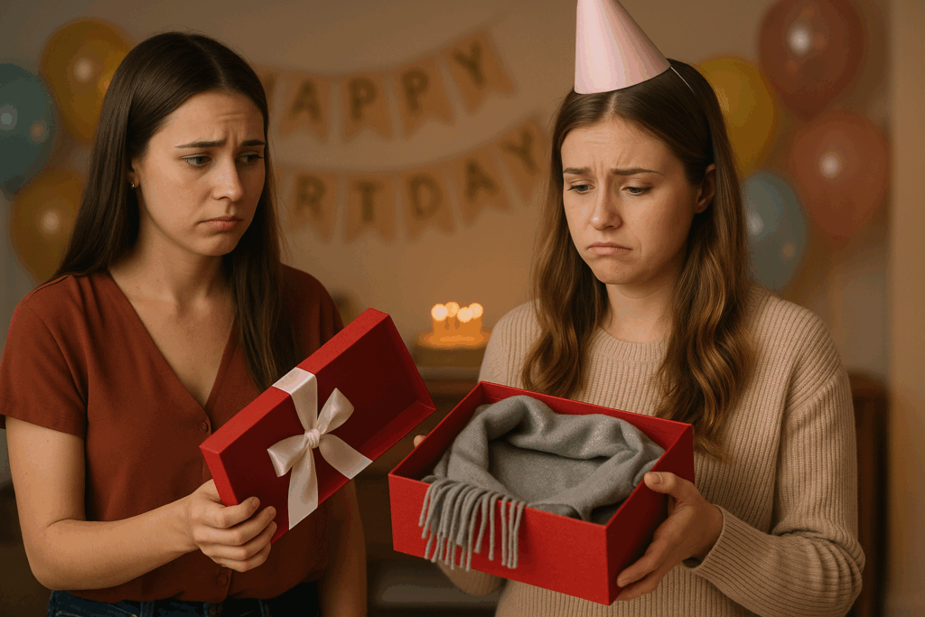 How to Respond to Someone Disapproving Your Birthday Gift